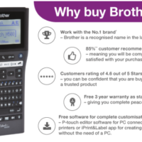 Why buy Brother labelling solutions? Why buy Brother labelling solutions?