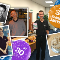 30 years of service and still smiling! 30 years of service and still smiling!
