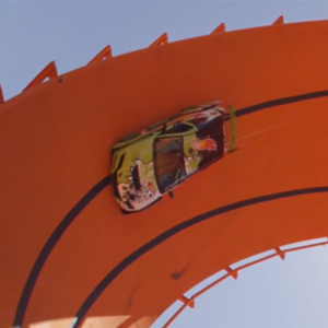 Life-sized 'Hot Wheels' attempt new world record!