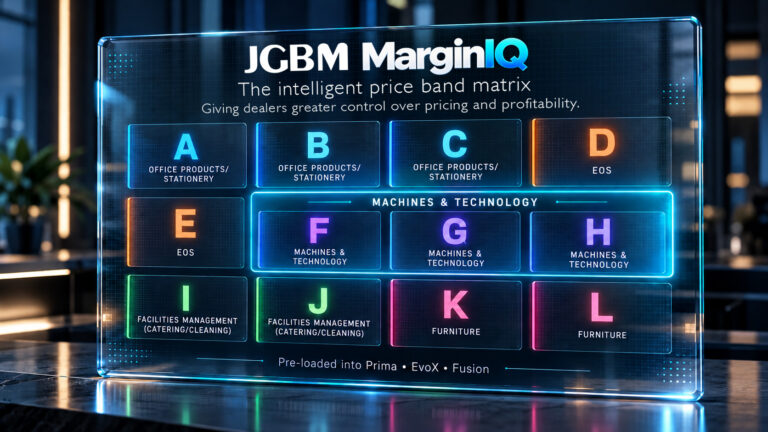 JGBM Price Matrix