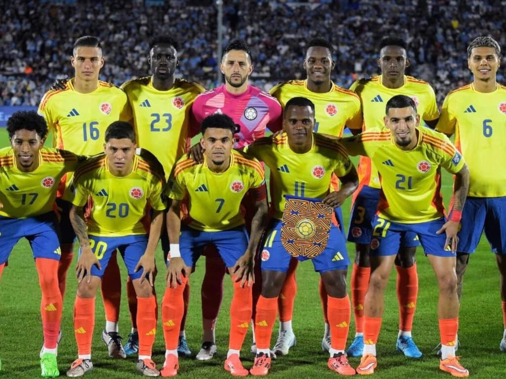 team photo for Colombia