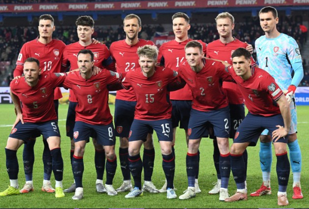 team photo for Czechia