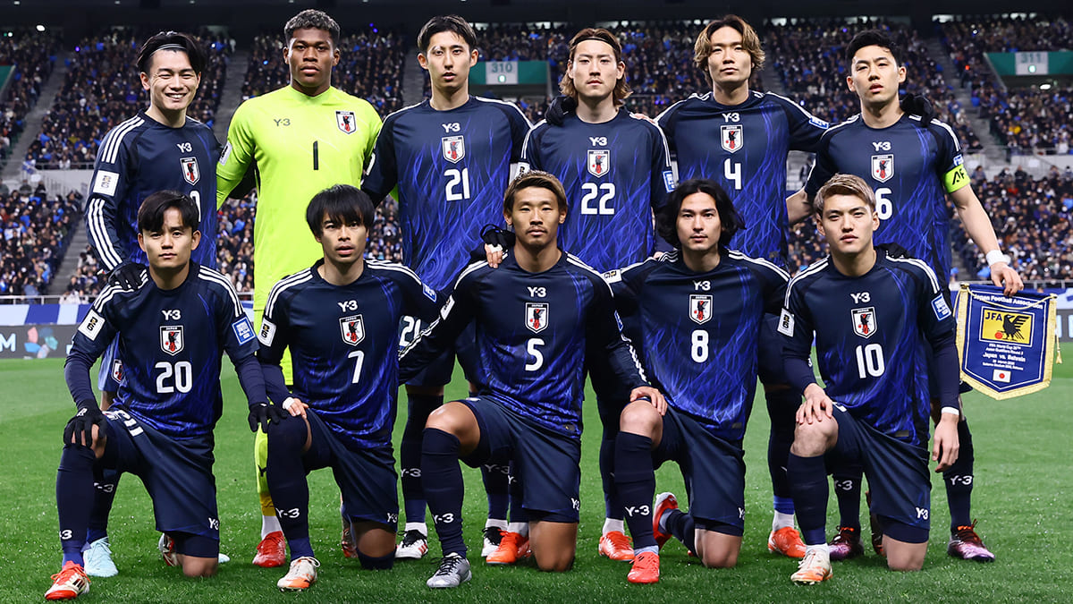 team photo for Japan
