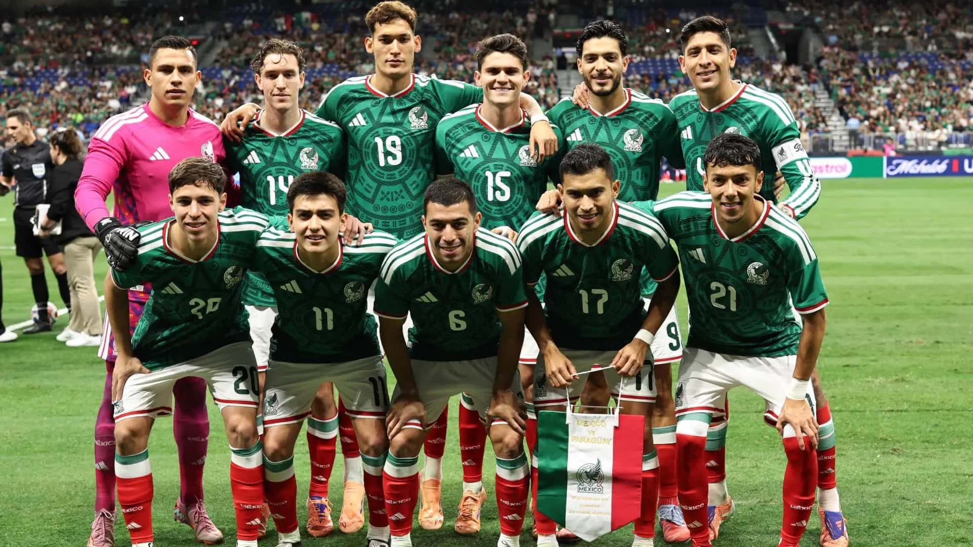 team photo for Mexico