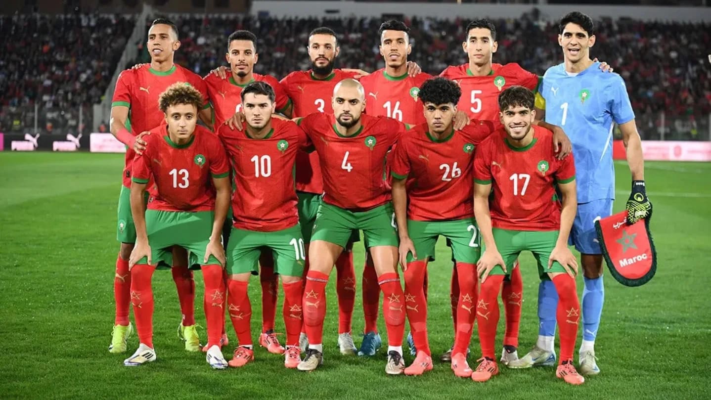 team photo for Morocco