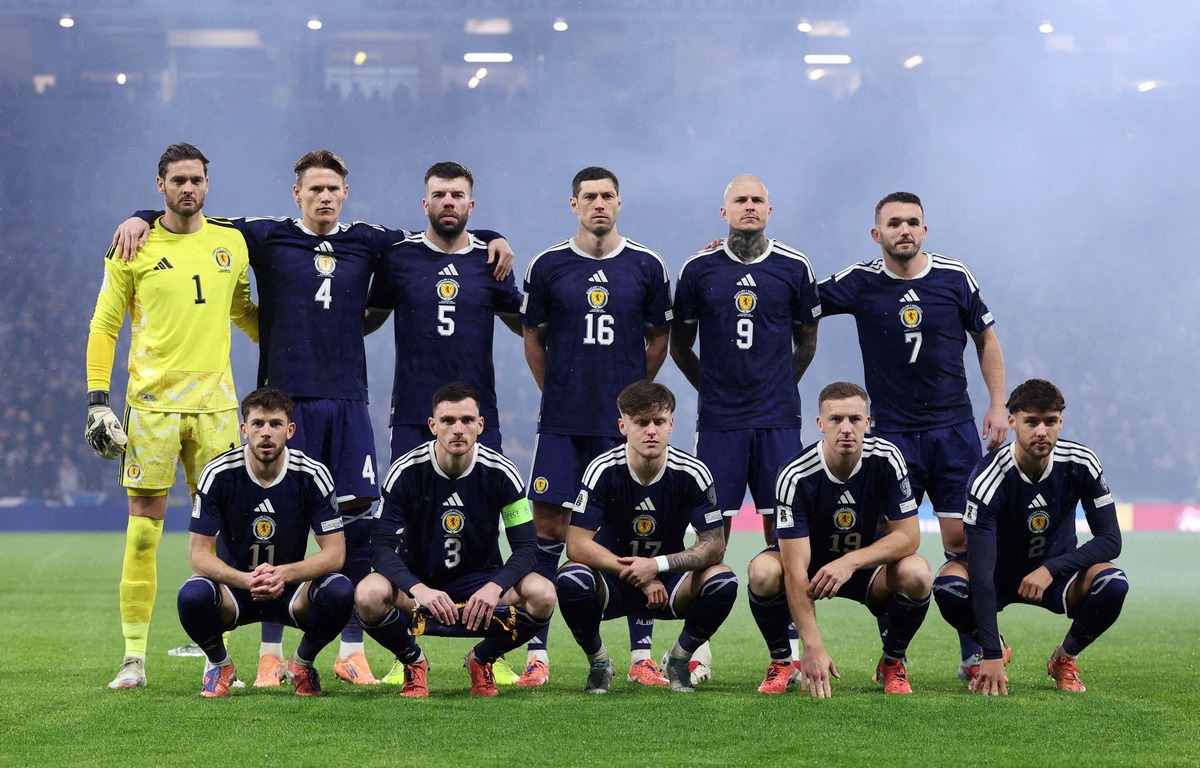 team photo for Scotland