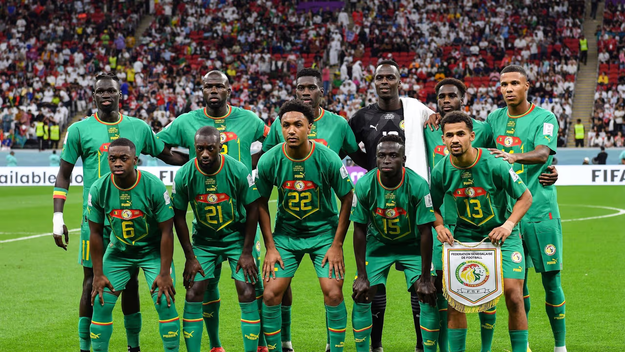 team photo for Senegal