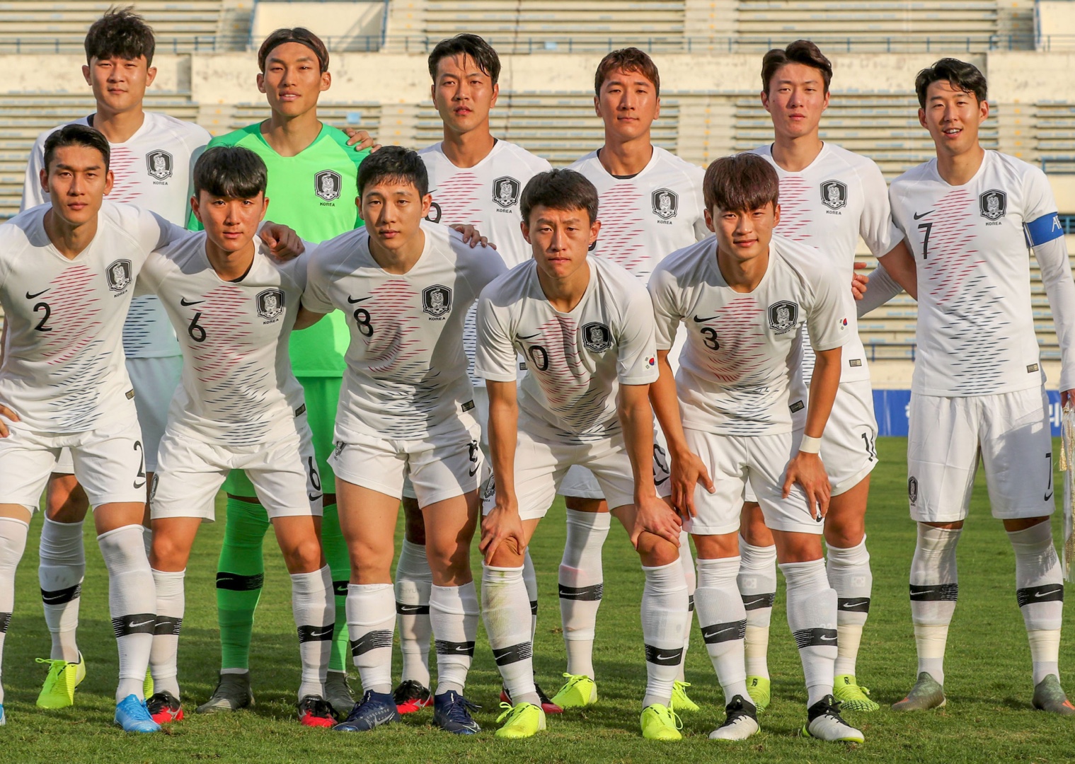 team photo for Korea Republic
