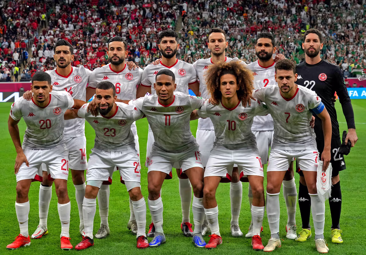 team photo for Tunisia